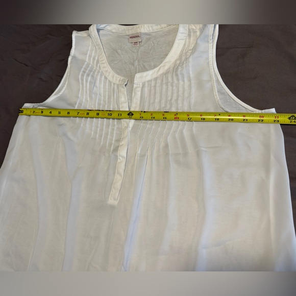 Merona white sleeveless blouse size xxl - Picture 8 of 8
